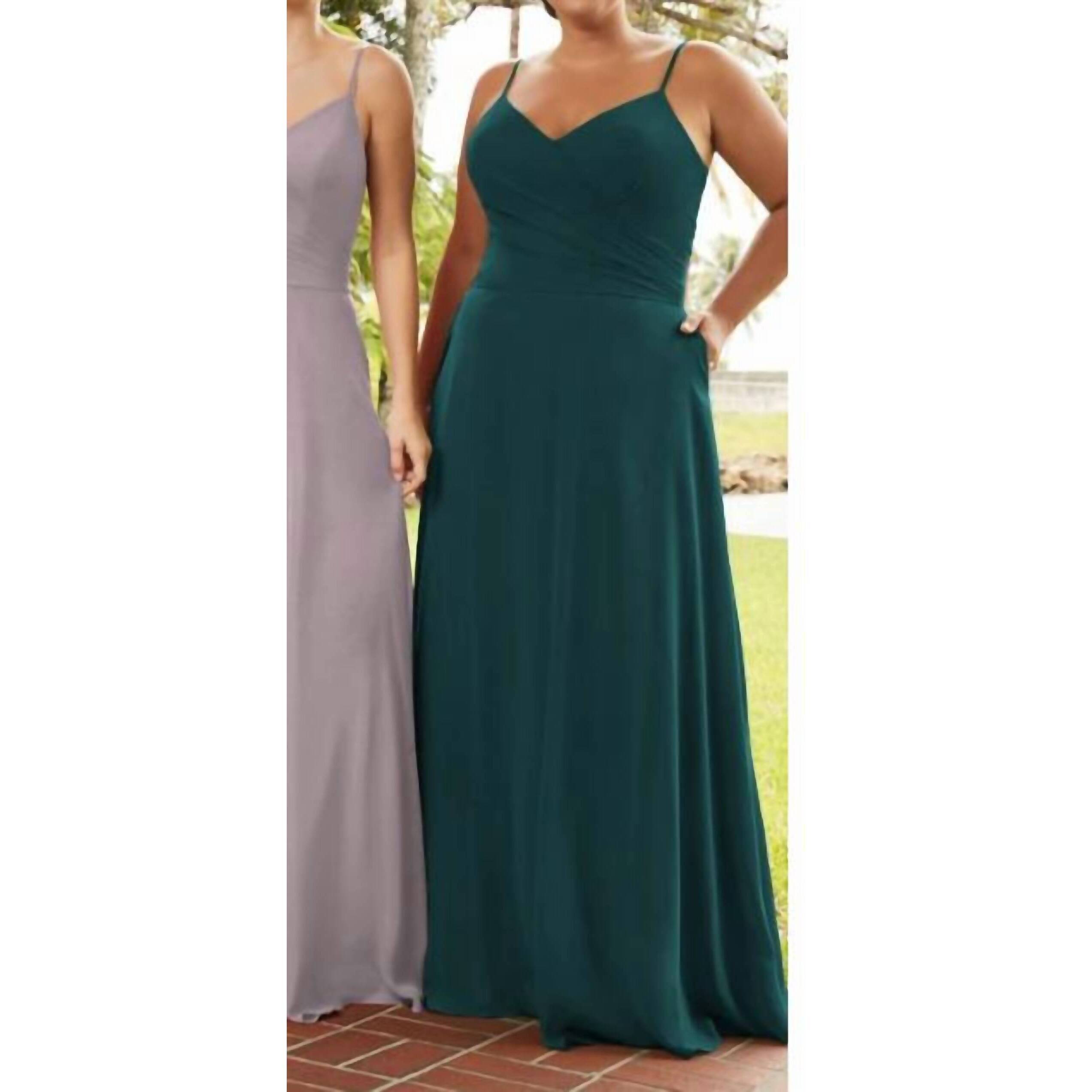 New Christina Wu Women's Bridesmaid Dress In Teal